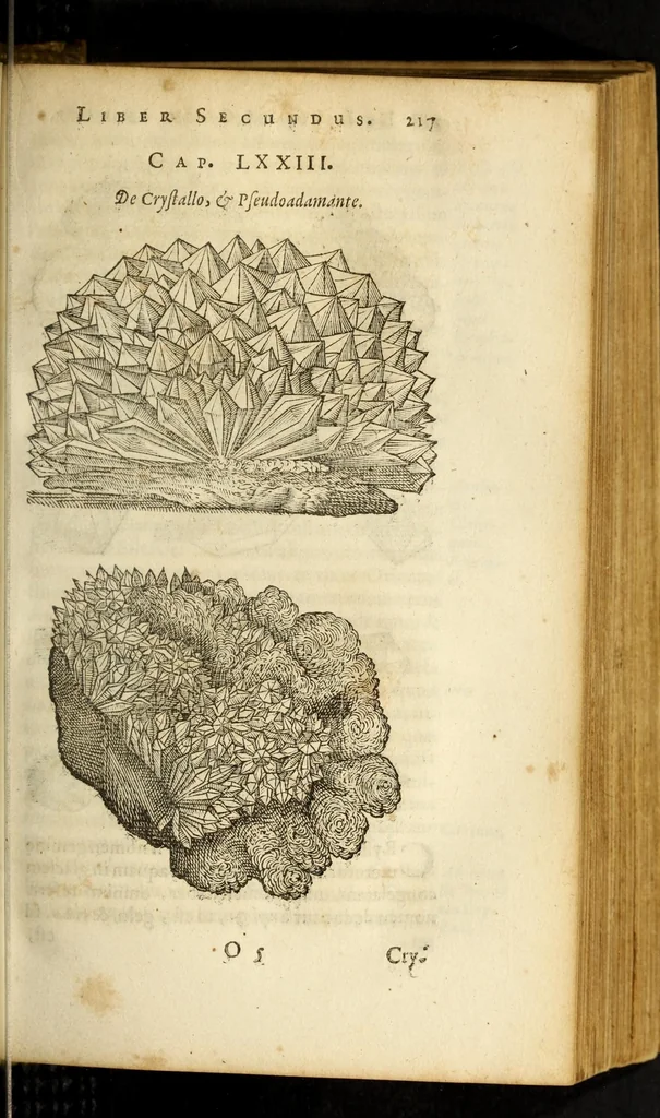 An illustration from Gemmarum et lapidum historia, 1647, leaf 515