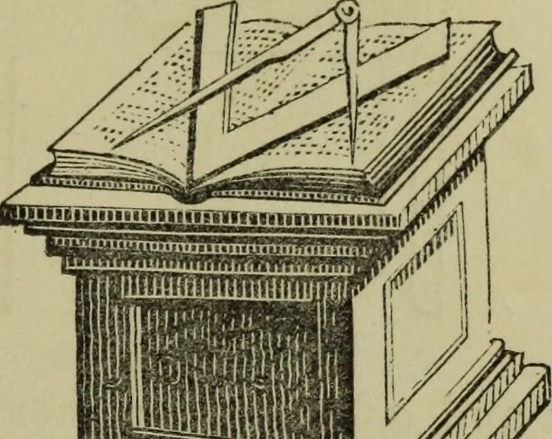 An illustration from The gems of masonry : emblematic and descriptive, 1859, leaf 50