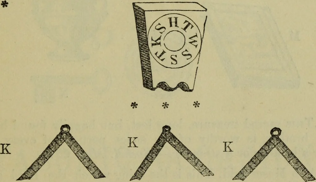 An illustration from The gems of masonry : emblematic and descriptive, 1859, leaf 64