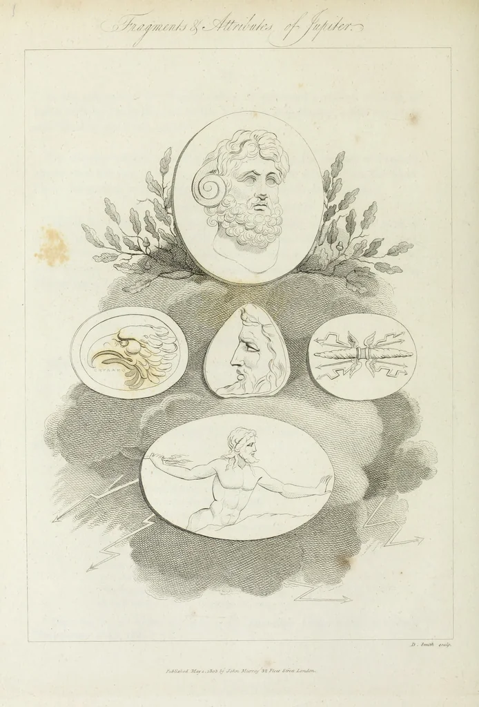 An illustration from Gems, selected from the antique, with illustrations, 1804, leaf 113