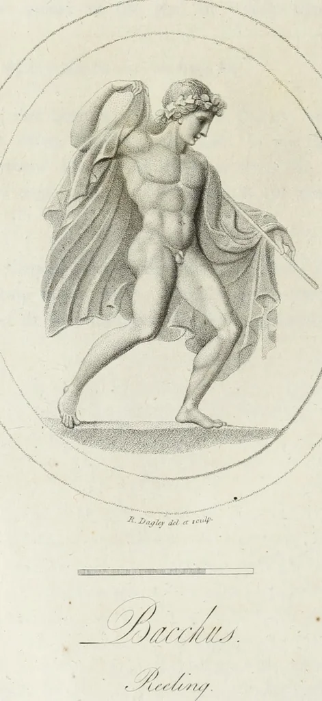 An illustration from Gems, selected from the antique, with illustrations, 1804, leaf 125