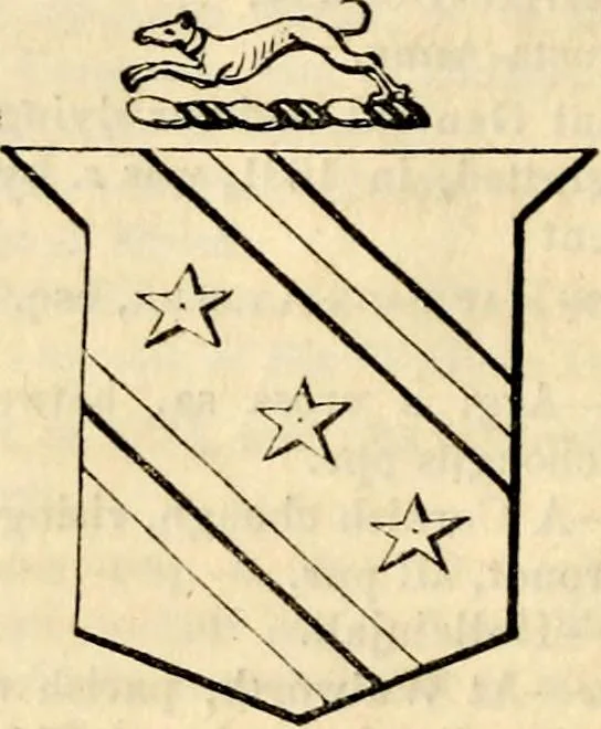 An illustration from A genealogical and heraldic history of the landed gentry ; or, Commoners of Great Britain and Ireland enjoying territorial possessions or high official rank : but uninvested with heritable honours, 1837, leaf 204
