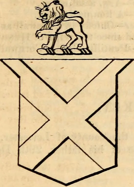 An illustration from A genealogical and heraldic history of the landed gentry ; or, Commoners of Great Britain and Ireland enjoying territorial possessions or high official rank : but uninvested with heritable honours, 1837, leaf 259