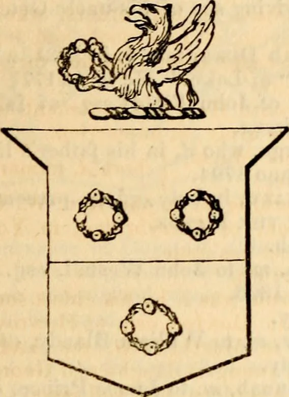 An illustration from A genealogical and heraldic history of the landed gentry ; or, Commoners of Great Britain and Ireland enjoying territorial possessions or high official rank : but uninvested with heritable honours, 1837, leaf 311