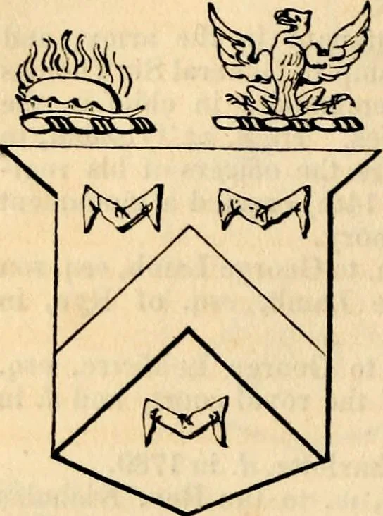 An illustration from A genealogical and heraldic history of the landed gentry ; or, Commoners of Great Britain and Ireland enjoying territorial possessions or high official rank : but uninvested with heritable honours, 1837, leaf 330
