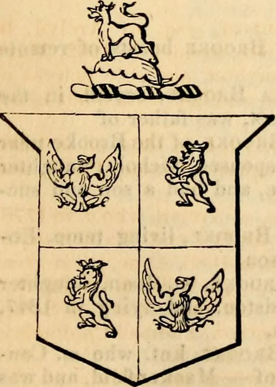 An illustration from A genealogical and heraldic history of the landed gentry ; or, Commoners of Great Britain and Ireland enjoying territorial possessions or high official rank : but uninvested with heritable honours, 1837, leaf 359