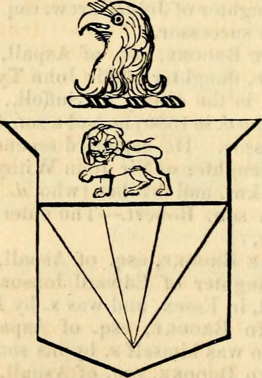 An illustration from A genealogical and heraldic history of the landed gentry ; or, Commoners of Great Britain and Ireland enjoying territorial possessions or high official rank : but uninvested with heritable honours, 1837, leaf 362