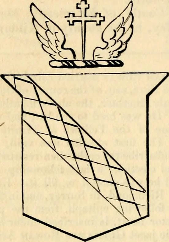 An illustration from A genealogical and heraldic history of the landed gentry ; or, Commoners of Great Britain and Ireland enjoying territorial possessions or high official rank : but uninvested with heritable honours, 1837, leaf 374