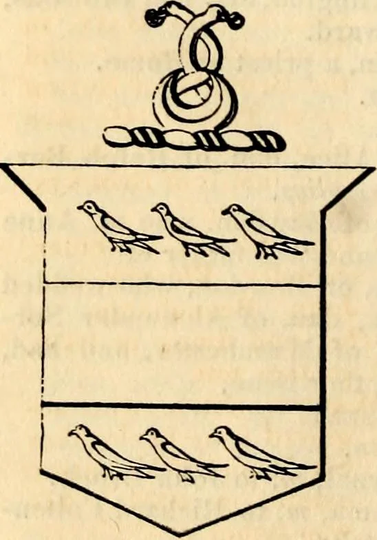 An illustration from A genealogical and heraldic history of the landed gentry ; or, Commoners of Great Britain and Ireland enjoying territorial possessions or high official rank : but uninvested with heritable honours, 1837, leaf 378