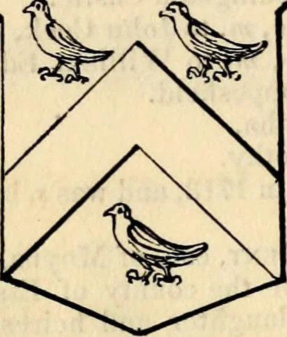 An illustration from A genealogical and heraldic history of the landed gentry ; or, Commoners of Great Britain and Ireland enjoying territorial possessions or high official rank : but uninvested with heritable honours, 1837, leaf 396