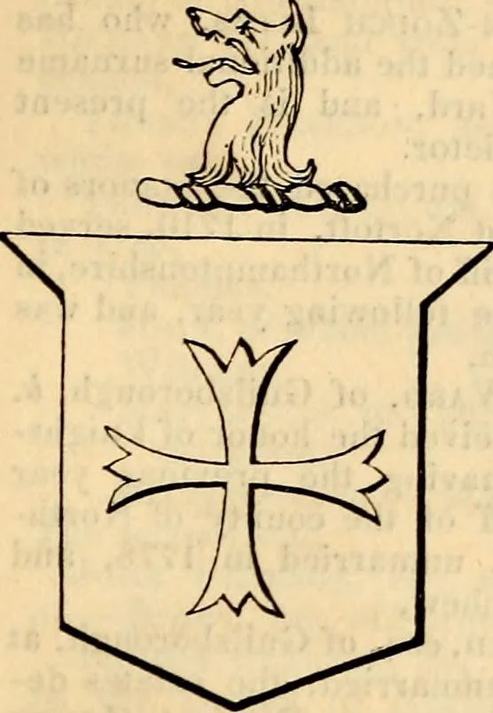 An illustration from A genealogical and heraldic history of the landed gentry ; or, Commoners of Great Britain and Ireland enjoying territorial possessions or high official rank : but uninvested with heritable honours, 1837, leaf 403