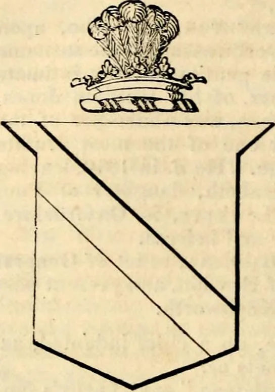 An illustration from A genealogical and heraldic history of the landed gentry ; or, Commoners of Great Britain and Ireland enjoying territorial possessions or high official rank : but uninvested with heritable honours, 1837, leaf 474