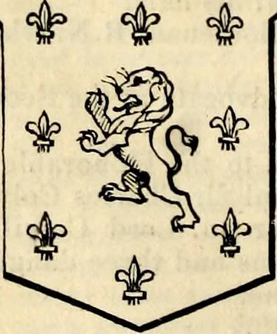 An illustration from A genealogical and heraldic history of the landed gentry ; or, Commoners of Great Britain and Ireland enjoying territorial possessions or high official rank : but uninvested with heritable honours, 1837, leaf 482