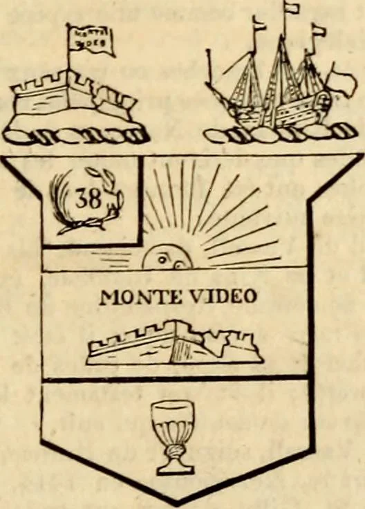 An illustration from A genealogical and heraldic history of the landed gentry ; or, Commoners of Great Britain and Ireland enjoying territorial possessions or high official rank : but uninvested with heritable honours, 1837, leaf 523