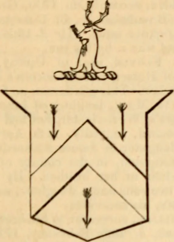 An illustration from A genealogical and heraldic history of the landed gentry ; or, Commoners of Great Britain and Ireland enjoying territorial possessions or high official rank : but uninvested with heritable honours, 1837, leaf 629
