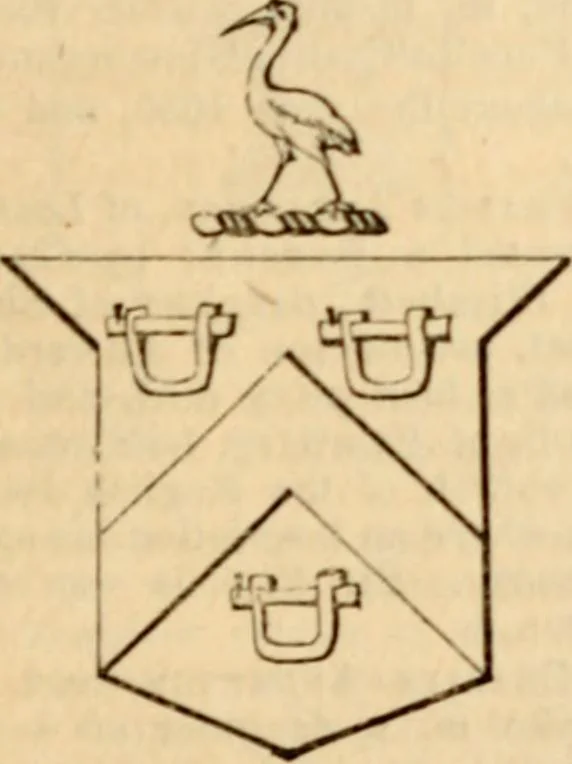 An illustration from A genealogical and heraldic history of the landed gentry ; or, Commoners of Great Britain and Ireland enjoying territorial possessions or high official rank : but uninvested with heritable honours, 1837, leaf 631