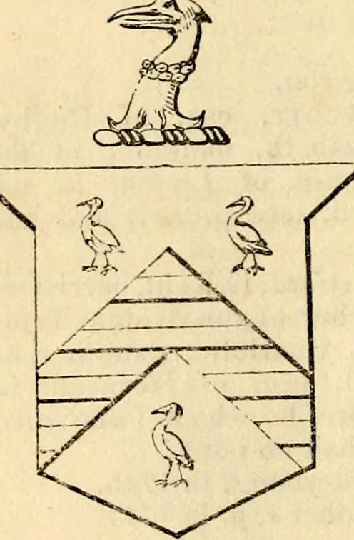 An illustration from A genealogical and heraldic history of the landed gentry ; or, Commoners of Great Britain and Ireland enjoying territorial possessions or high official rank : but uninvested with heritable honours, 1837, leaf 652