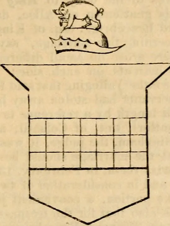 An illustration from A genealogical and heraldic history of the landed gentry ; or, Commoners of Great Britain and Ireland enjoying territorial possessions or high official rank : but uninvested with heritable honours, 1837, leaf 661