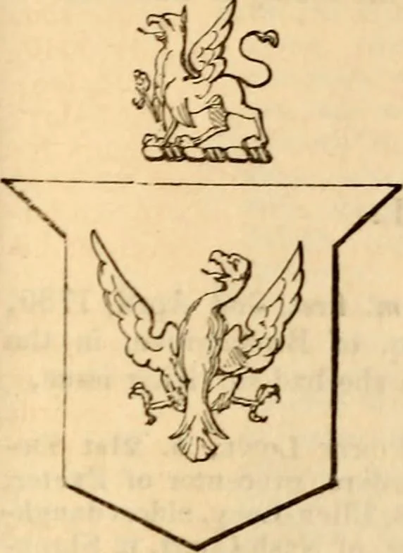 An illustration from A genealogical and heraldic history of the landed gentry ; or, Commoners of Great Britain and Ireland enjoying territorial possessions or high official rank : but uninvested with heritable honours, 1837, leaf 677