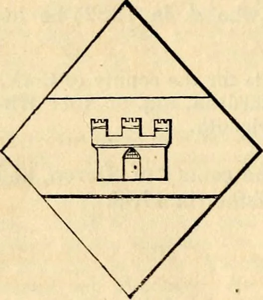 An illustration from A genealogical and heraldic history of the landed gentry ; or, Commoners of Great Britain and Ireland enjoying territorial possessions or high official rank : but uninvested with heritable honours, 1837, leaf 678
