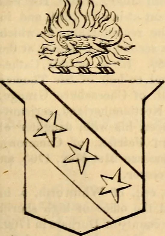 An illustration from A genealogical and heraldic history of the landed gentry ; or, Commoners of Great Britain and Ireland enjoying territorial possessions or high official rank : but uninvested with heritable honours, 1837, leaf 73