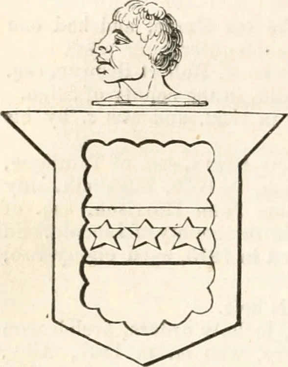 An illustration from A genealogical and heraldic history of the commoners of Great Britain and Ireland, enjoying territorial possessions or high official rank; but univested with heritable honours, 1838, leaf 125