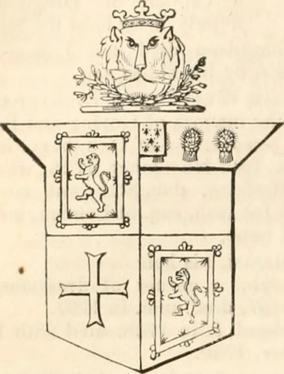 An illustration from A genealogical and heraldic history of the commoners of Great Britain and Ireland, enjoying territorial possessions or high official rank; but univested with heritable honours, 1838, leaf 137