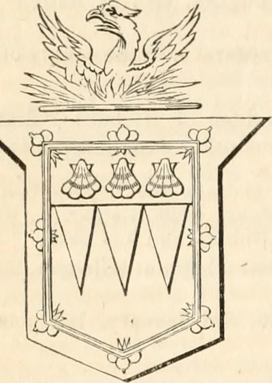 An illustration from A genealogical and heraldic history of the commoners of Great Britain and Ireland, enjoying territorial possessions or high official rank; but univested with heritable honours, 1838, leaf 143