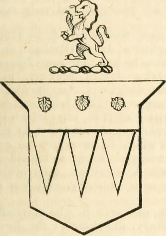 An illustration from A genealogical and heraldic history of the commoners of Great Britain and Ireland, enjoying territorial possessions or high official rank; but univested with heritable honours, 1838, leaf 148