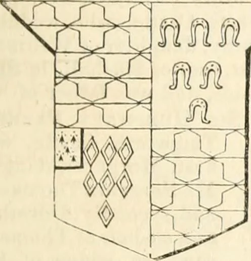 An illustration from A genealogical and heraldic history of the commoners of Great Britain and Ireland, enjoying territorial possessions or high official rank; but univested with heritable honours, 1838, leaf 150