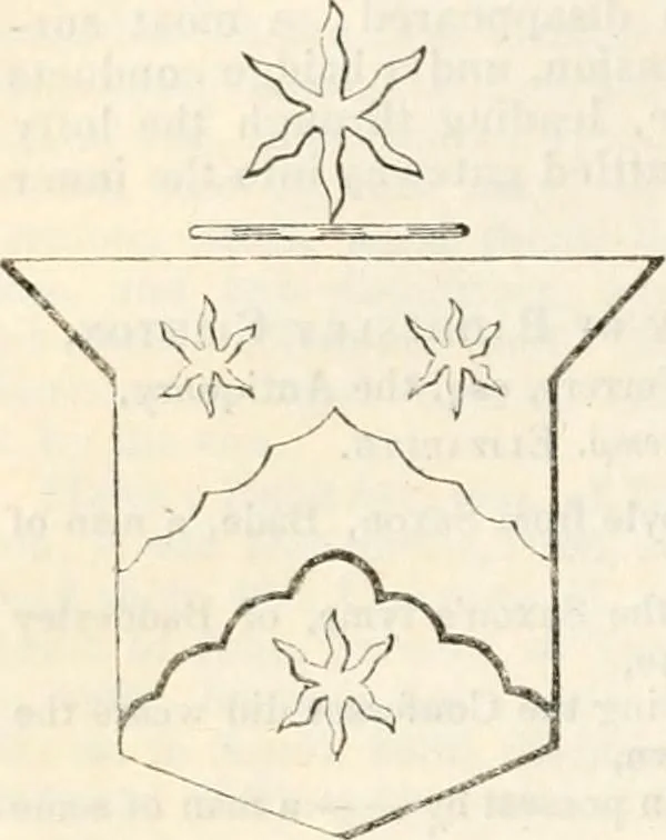 An illustration from A genealogical and heraldic history of the commoners of Great Britain and Ireland, enjoying territorial possessions or high official rank; but univested with heritable honours, 1838, leaf 155