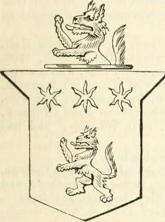 An illustration from A genealogical and heraldic history of the commoners of Great Britain and Ireland, enjoying territorial possessions or high official rank; but univested with heritable honours, 1838, leaf 206