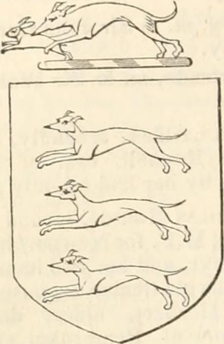 An illustration from A genealogical and heraldic history of the commoners of Great Britain and Ireland, enjoying territorial possessions or high official rank; but univested with heritable honours, 1838, leaf 259