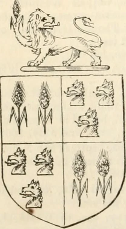 An illustration from A genealogical and heraldic history of the commoners of Great Britain and Ireland, enjoying territorial possessions or high official rank; but univested with heritable honours, 1838, leaf 261