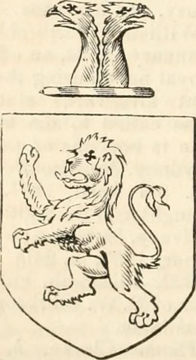 An illustration from A genealogical and heraldic history of the commoners of Great Britain and Ireland, enjoying territorial possessions or high official rank; but univested with heritable honours, 1838, leaf 297