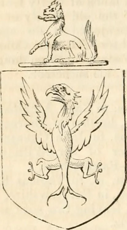 An illustration from A genealogical and heraldic history of the commoners of Great Britain and Ireland, enjoying territorial possessions or high official rank; but univested with heritable honours, 1838, leaf 303