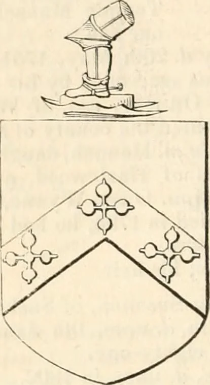 An illustration from A genealogical and heraldic history of the commoners of Great Britain and Ireland, enjoying territorial possessions or high official rank; but univested with heritable honours, 1838, leaf 313