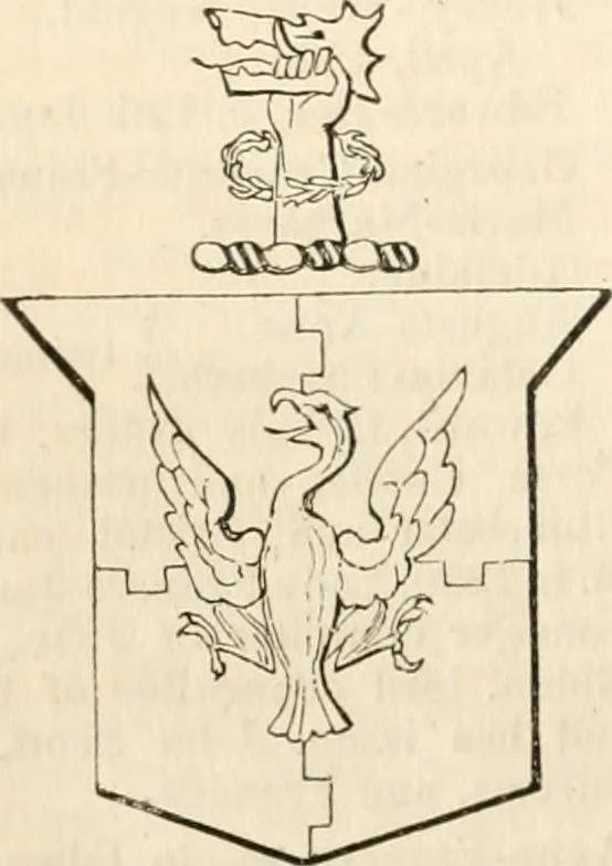 An illustration from A genealogical and heraldic history of the commoners of Great Britain and Ireland, enjoying territorial possessions or high official rank; but univested with heritable honours, 1838, leaf 333
