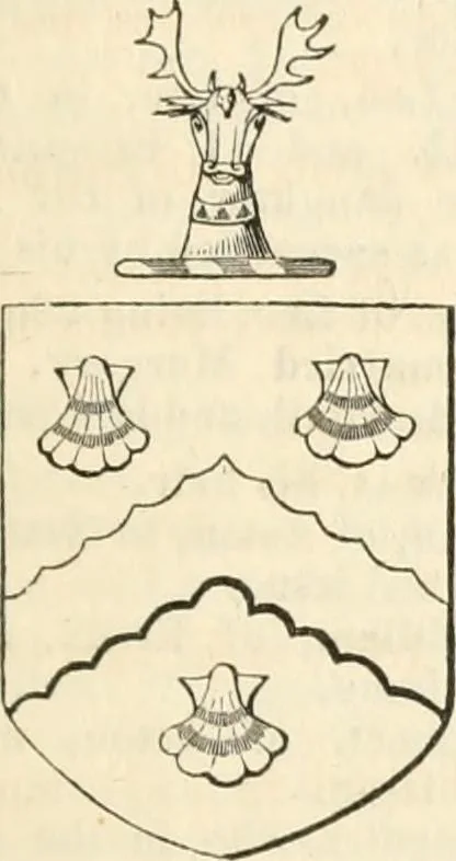 An illustration from A genealogical and heraldic history of the commoners of Great Britain and Ireland, enjoying territorial possessions or high official rank; but univested with heritable honours, 1838, leaf 336
