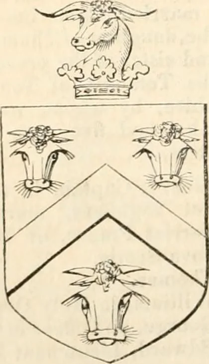 An illustration from A genealogical and heraldic history of the commoners of Great Britain and Ireland, enjoying territorial possessions or high official rank; but univested with heritable honours, 1838, leaf 359