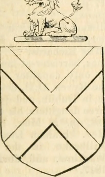 An illustration from A genealogical and heraldic history of the commoners of Great Britain and Ireland, enjoying territorial possessions or high official rank; but univested with heritable honours, 1838, leaf 388