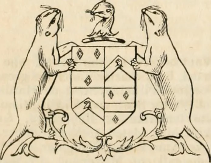 An illustration from A genealogical and heraldic history of the commoners of Great Britain and Ireland, enjoying territorial possessions or high official rank; but univested with heritable honours, 1838, leaf 399