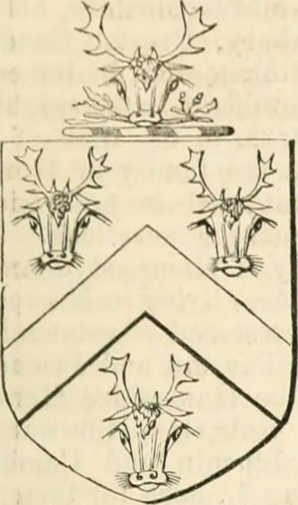An illustration from A genealogical and heraldic history of the commoners of Great Britain and Ireland, enjoying territorial possessions or high official rank; but univested with heritable honours, 1838, leaf 430