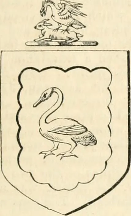 An illustration from A genealogical and heraldic history of the commoners of Great Britain and Ireland, enjoying territorial possessions or high official rank; but univested with heritable honours, 1838, leaf 450