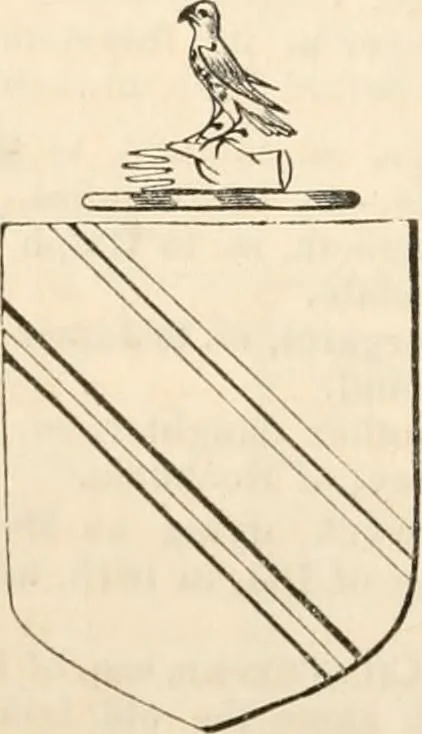 An illustration from A genealogical and heraldic history of the commoners of Great Britain and Ireland, enjoying territorial possessions or high official rank; but univested with heritable honours, 1838, leaf 469