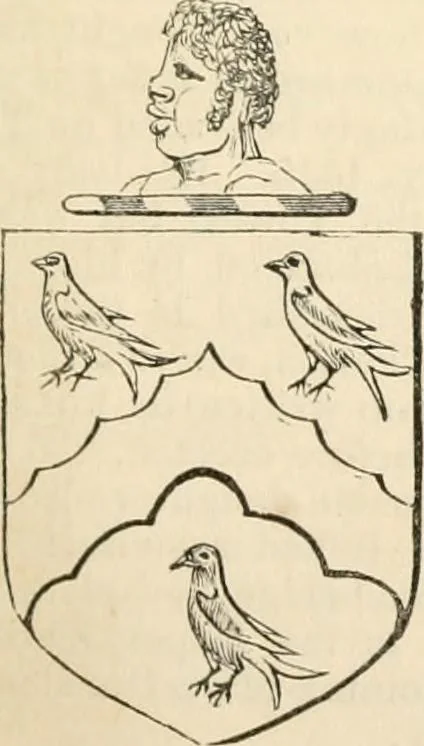 An illustration from A genealogical and heraldic history of the commoners of Great Britain and Ireland, enjoying territorial possessions or high official rank; but univested with heritable honours, 1838, leaf 472