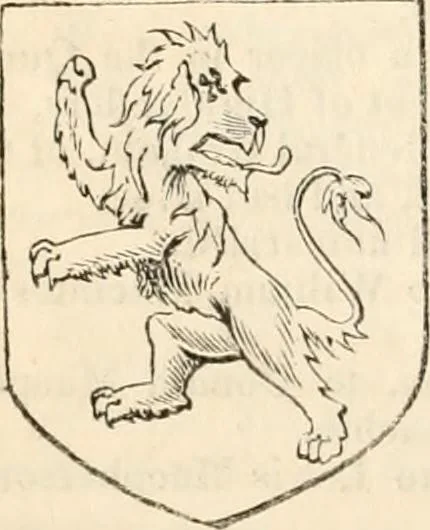 An illustration from A genealogical and heraldic history of the commoners of Great Britain and Ireland, enjoying territorial possessions or high official rank; but univested with heritable honours, 1838, leaf 489