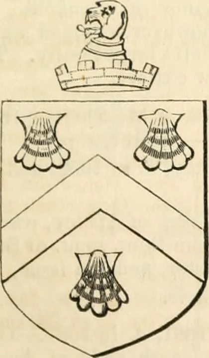 An illustration from A genealogical and heraldic history of the commoners of Great Britain and Ireland, enjoying territorial possessions or high official rank; but univested with heritable honours, 1838, leaf 492