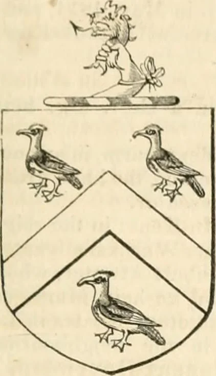 An illustration from A genealogical and heraldic history of the commoners of Great Britain and Ireland, enjoying territorial possessions or high official rank; but univested with heritable honours, 1838, leaf 528