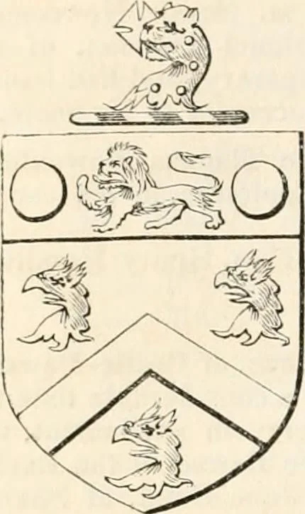 An illustration from A genealogical and heraldic history of the commoners of Great Britain and Ireland, enjoying territorial possessions or high official rank; but univested with heritable honours, 1838, leaf 605